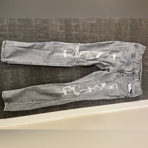 Size 34/32 Grey ripped H&M  jeans